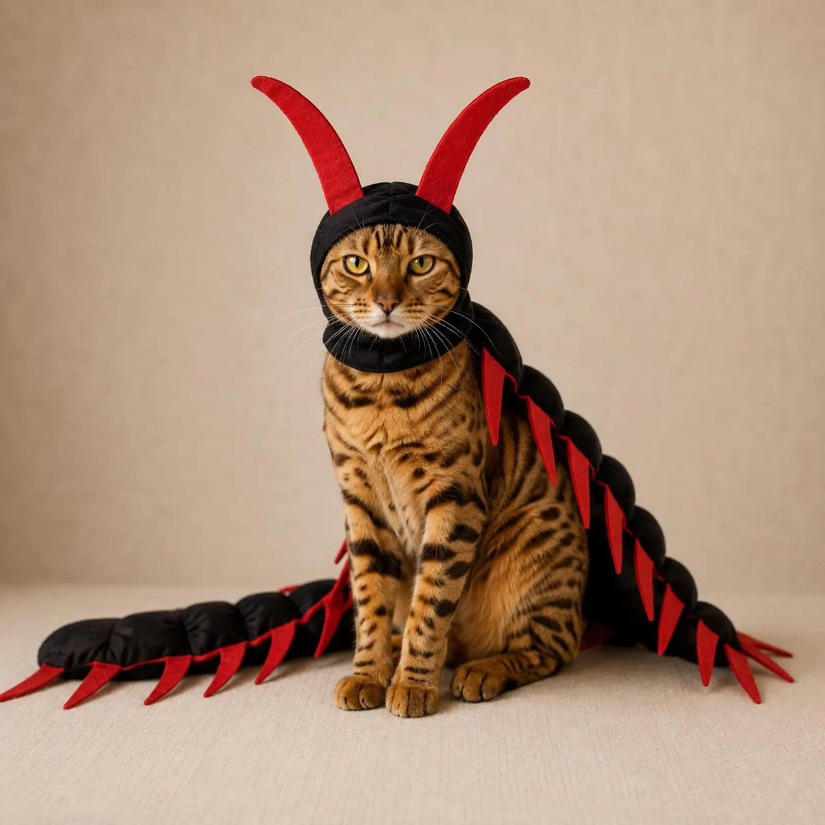 Spooky Centipede Cat Costume